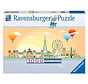 Ravensburger A Day in Paris Panoramic Puzzle 1000pcs - Import