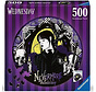 Ravensburger Wednesday "Nevermore Academy" Round Puzzle 500pcs - Import