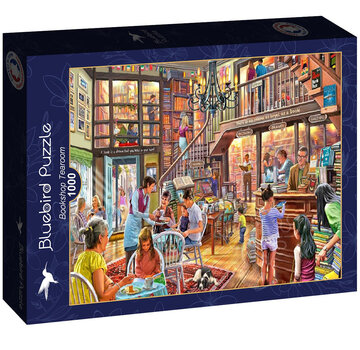 Bluebird Bluebird Bookshop Tearoom Puzzle 1000pcs