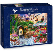 Bluebird Bluebird The Flower Market Puzzle 1000pcs