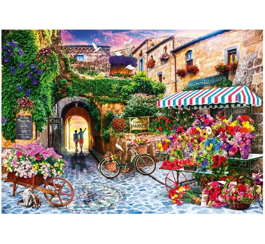 Bluebird The Flower Market Puzzle 1000pcs