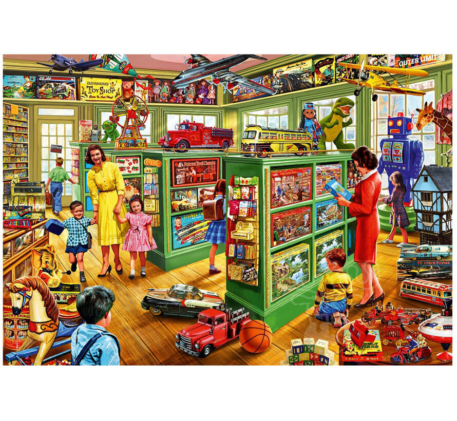 Bluebird Toy Shop Interiors Puzzle 1000pcs