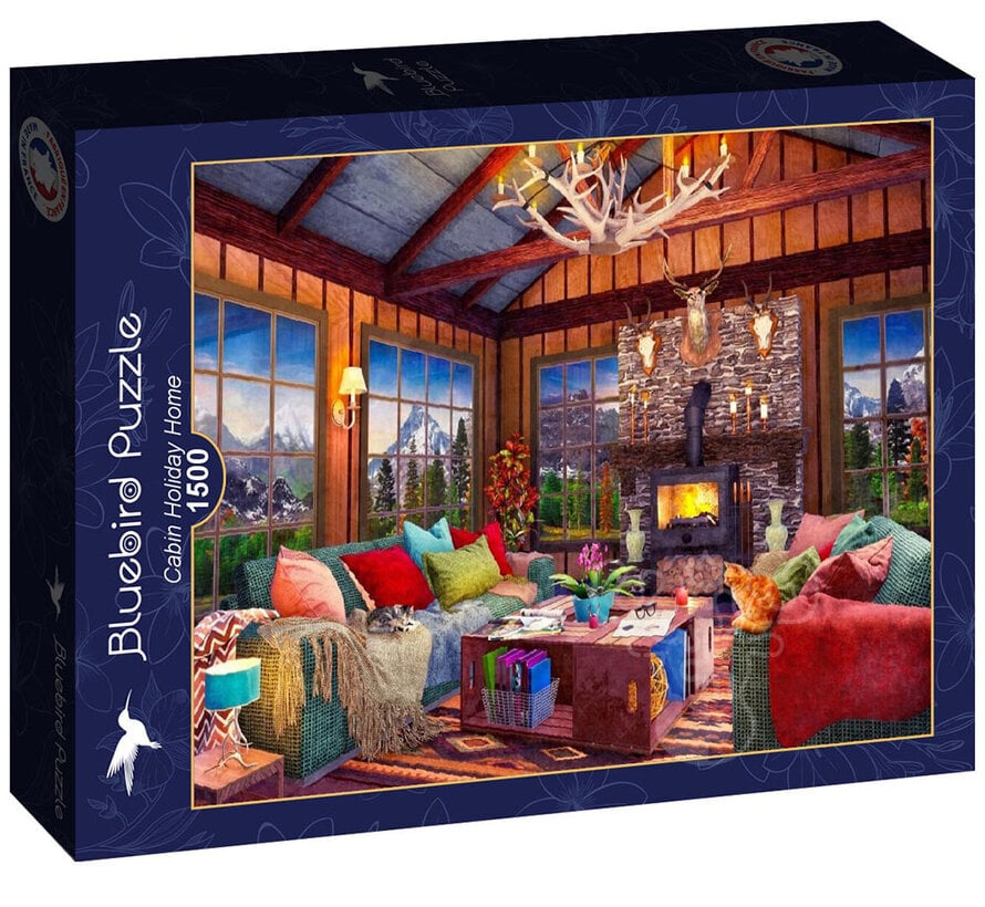 Bluebird Cabin Holiday Home Puzzle 1500pcs