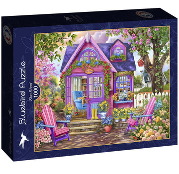 Bluebird Bluebird She Shed Puzzle 1000pcs ORIGINAL BOX SIZE