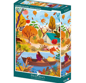 Pieces & Peace Pieces & Peace Autumn Colours Puzzle 1000pcs