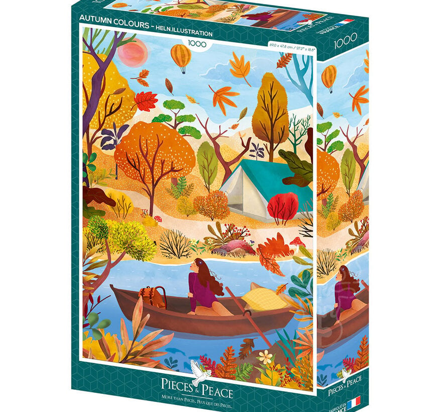 Pieces & Peace Autumn Colours Puzzle 1000pcs