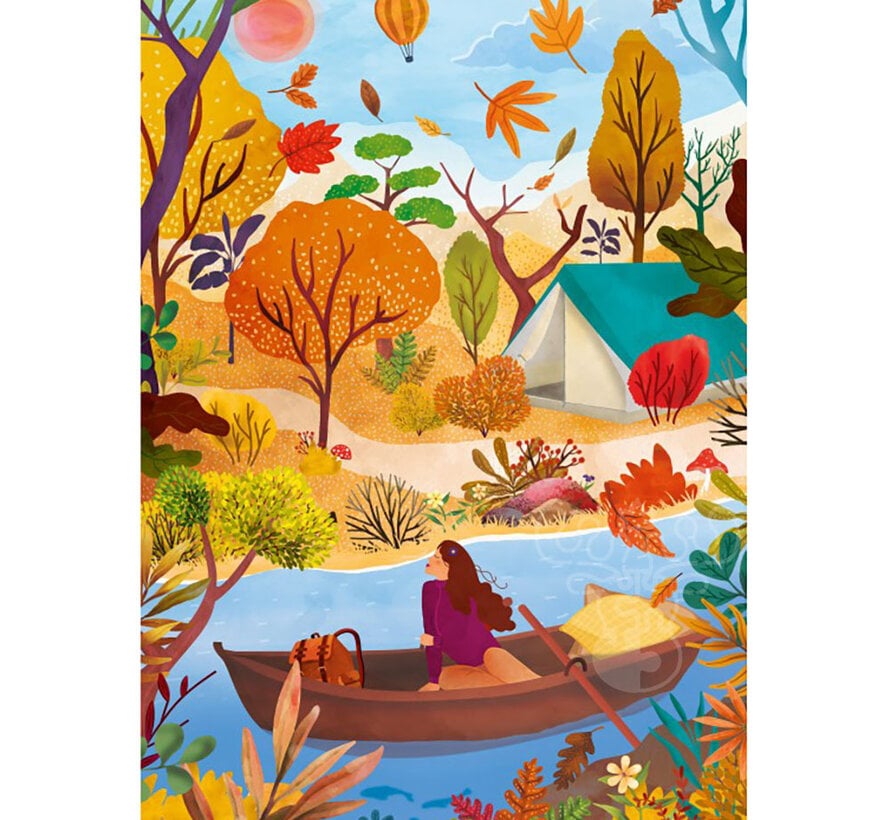 Pieces & Peace Autumn Colours Puzzle 1000pcs