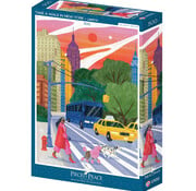 Pieces & Peace Pieces & Peace Take a Walk in New York Puzzle 500pcs