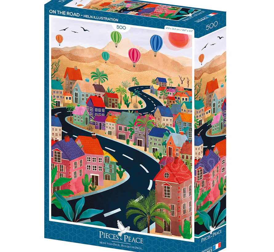 Pieces & Peace On the Road Puzzle 500pcs