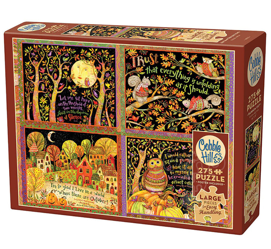 Cobble Hill Autumn Reflections Easy Handling Puzzle 275pcs