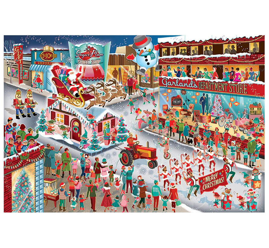 Cobble Hill Santa's Parade Puzzle 2000pcs