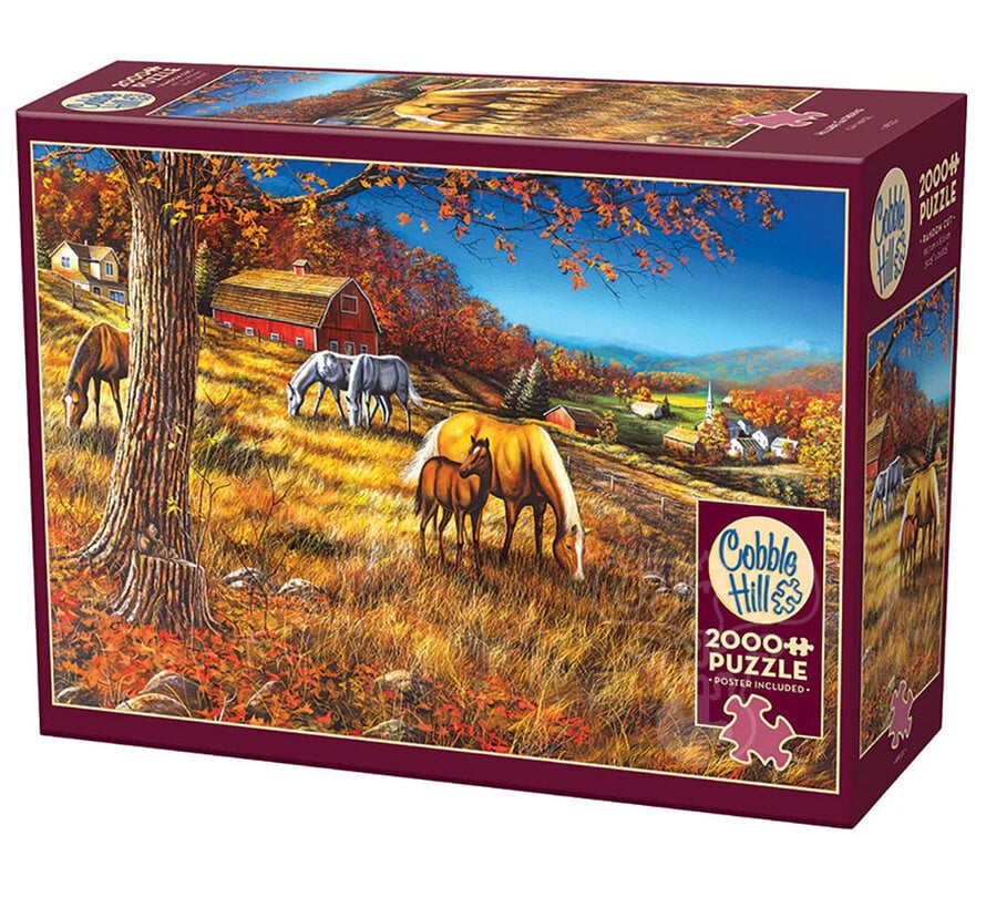 Cobble Hill Hillside Gathering Puzzle 2000pcs