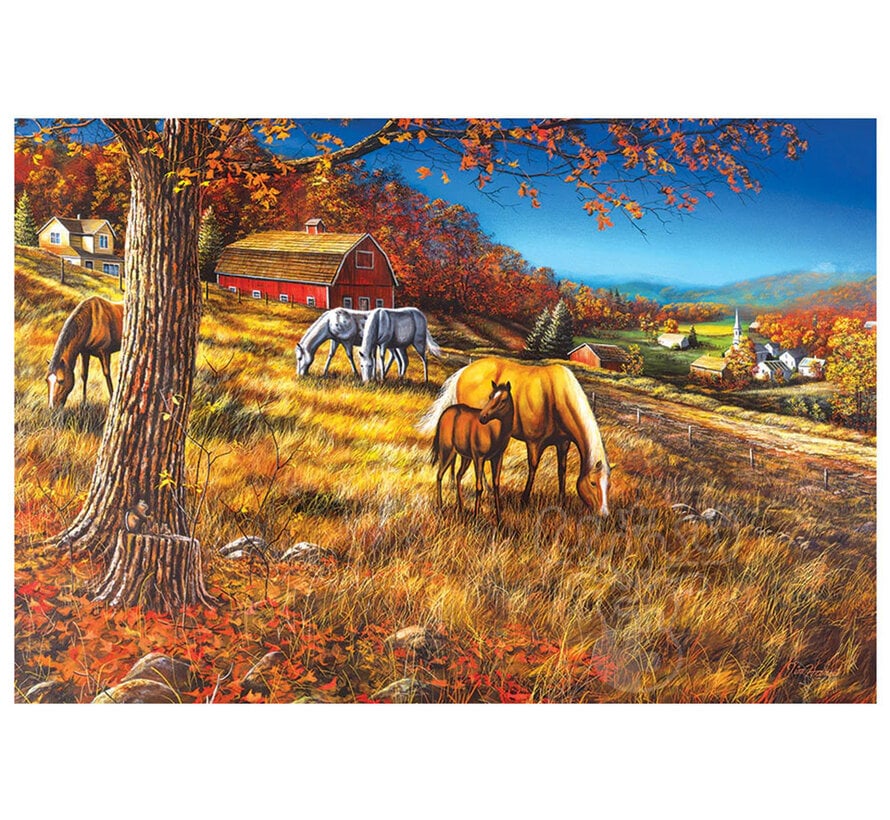 Cobble Hill Hillside Gathering Puzzle 2000pcs