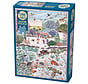 Cobble Hill Winter Holidays Puzzle 500pcs