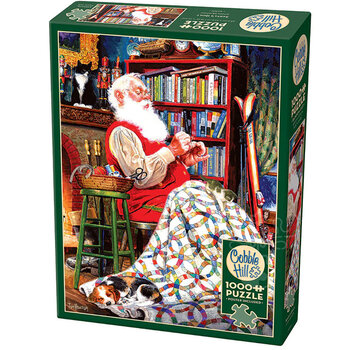 Cobble Hill Puzzles Cobble Hill Santa's Quilt Puzzle 1000pcs