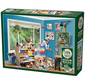 Cobble Hill Puzzles Cobble Hill Studio Pups Puzzle 1000pcs