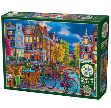 Cobble Hill Puzzles Cobble Hill Cozy Street Puzzle 1000pcs