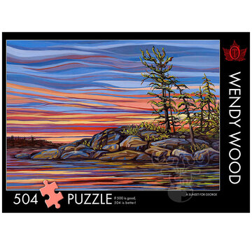 The Occurrence The Occurrence Sunset For George Puzzle 504pcs