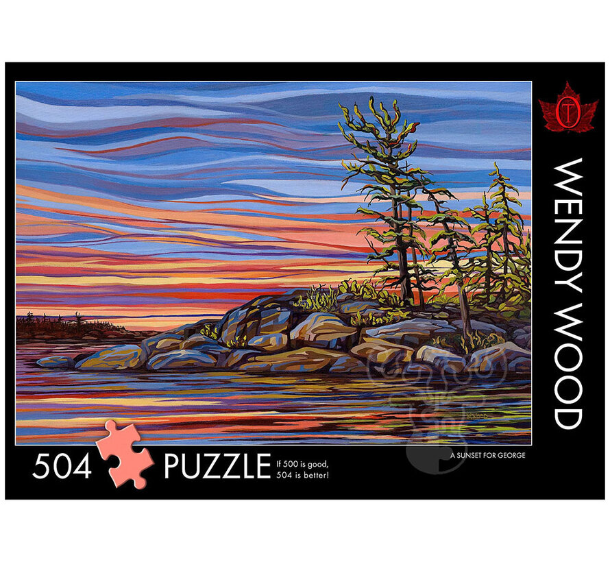 The Occurrence A Sunset For George Puzzle 504pcs