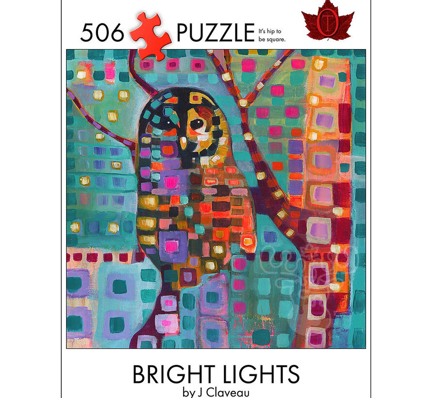 The Occurrence Bright Lights Square Puzzle 506pcs