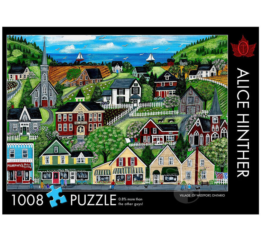 The Occurrence Village of Westport, Ontario Puzzle 1008pcs
