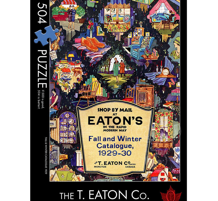 The Occurrence The T. Eaton Co. Catalogue, Fall and Winter 1929-1930 Puzzle 504pcs