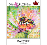 The Occurrence The Occurrence Daisy Bee Square Puzzle 506pcs