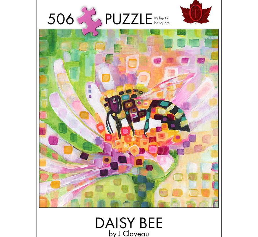 The Occurrence Daisy Bee Square Puzzle 506pcs