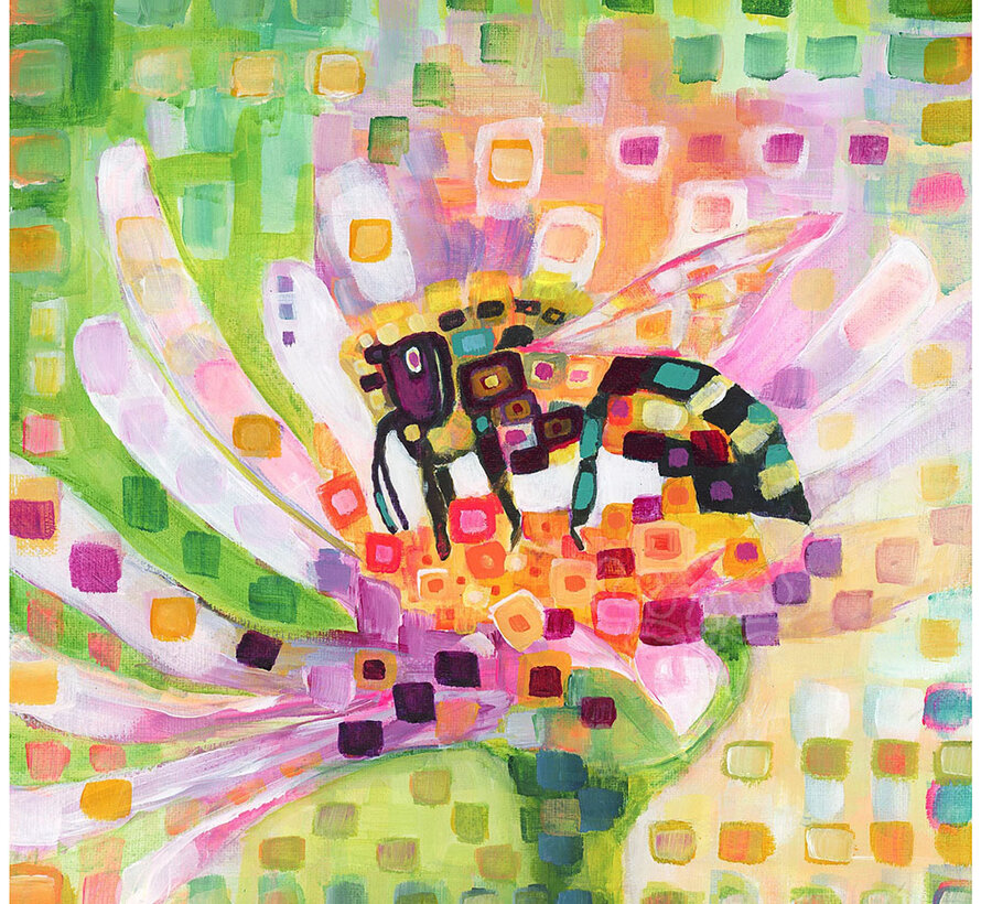 The Occurrence Daisy Bee Square Puzzle 506pcs