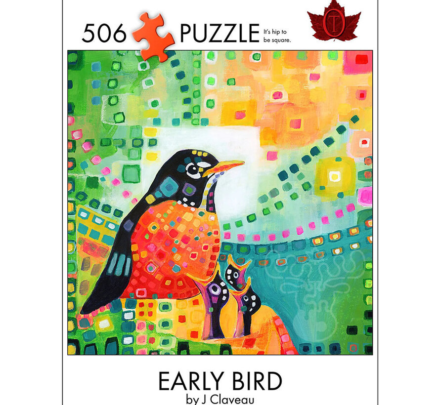 The Occurrence Early Bird Square Puzzle 506pcs