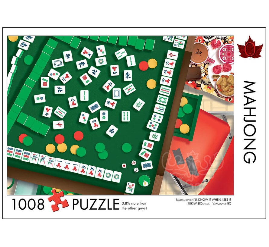 The Occurrence Mahjong Puzzle 1008pcs