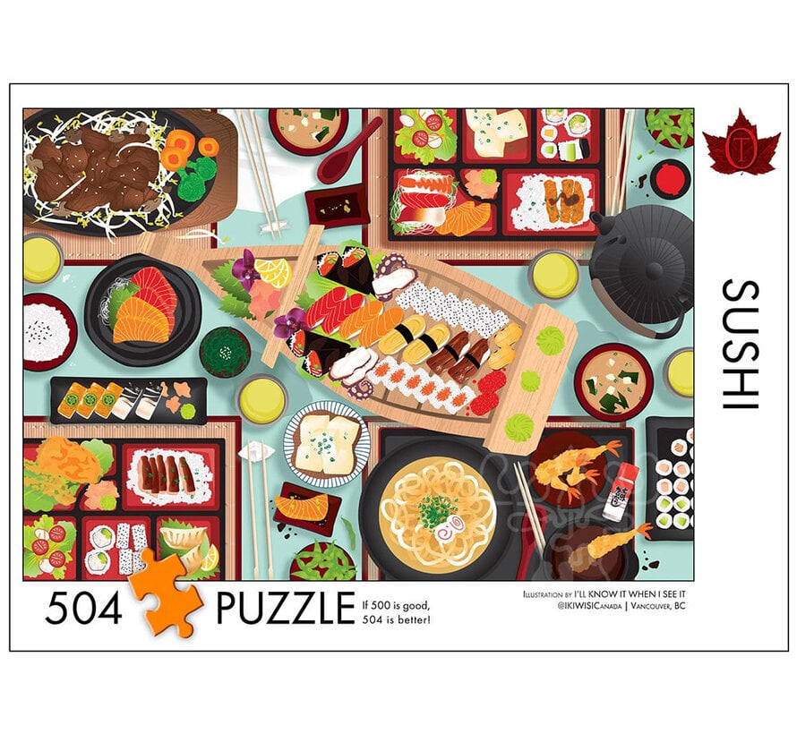 The Occurrence Sushi Puzzle 504pcs