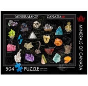 The Occurrence The Occurrence Minerals of Canada Puzzle 504pcs