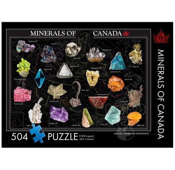 The Occurrence The Occurrence Minerals of Canada Puzzle 504pcs
