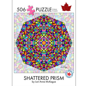 The Occurrence The Occurrence Shattered Prism Square Puzzle 506pcs