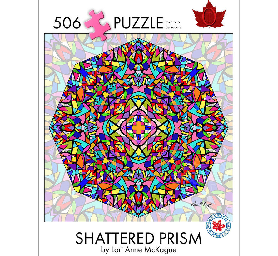 The Occurrence Shattered Prism Square Puzzle 506pcs