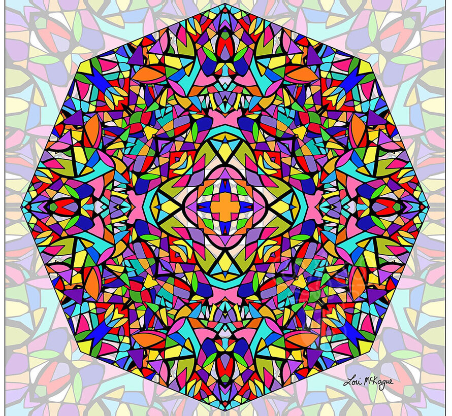 The Occurrence Shattered Prism Square Puzzle 506pcs