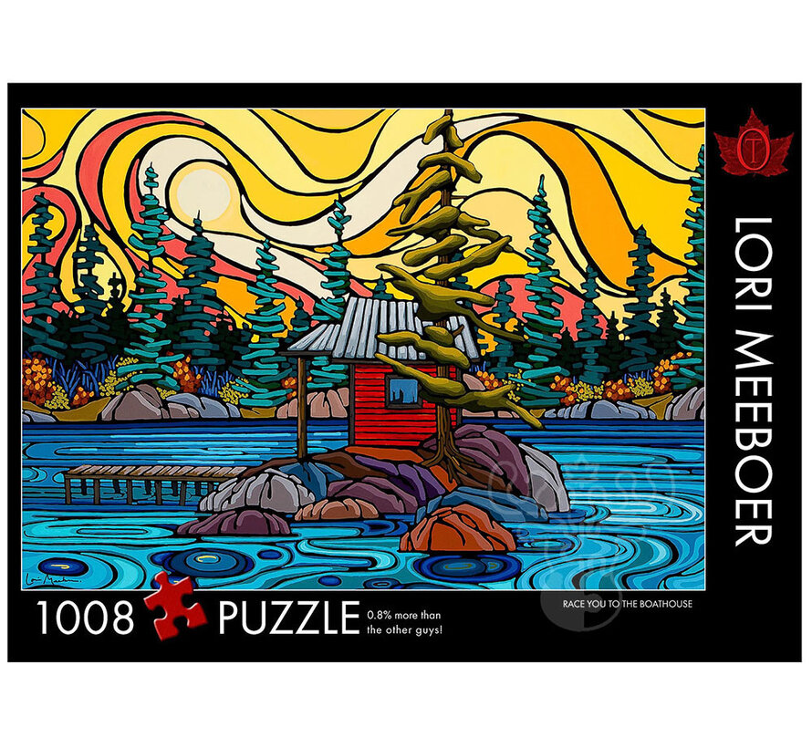 The Occurrence Race You to the Boathouse Puzzle 1008pcs
