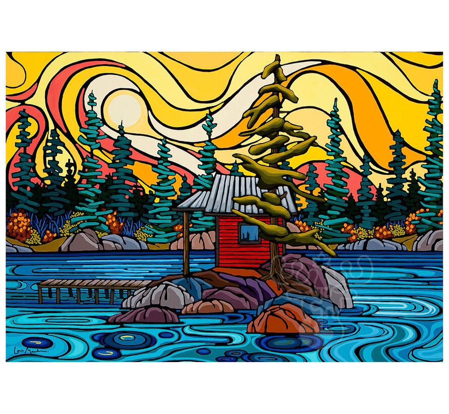 The Occurrence Race You to the Boathouse Puzzle 1008pcs