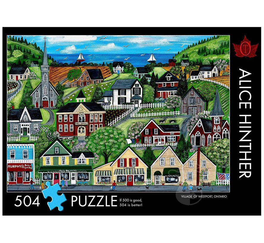 The Occurrence Town of Westport, Ontario Puzzle 504pcs