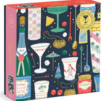 Galison FINAL SALE Galison Merry Mixer Puzzle 1000pcs