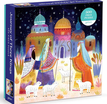 Galison Galison Journey Of Three Kings Puzzle 500pcs