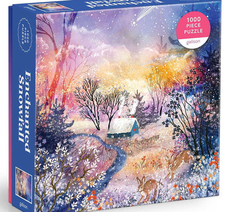 Galison Enchanted Snowfall Puzzle 1000pcs
