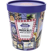 Ridley's Ridley's 50 Must-See Musicals Bucket List Puzzle 1000pcs