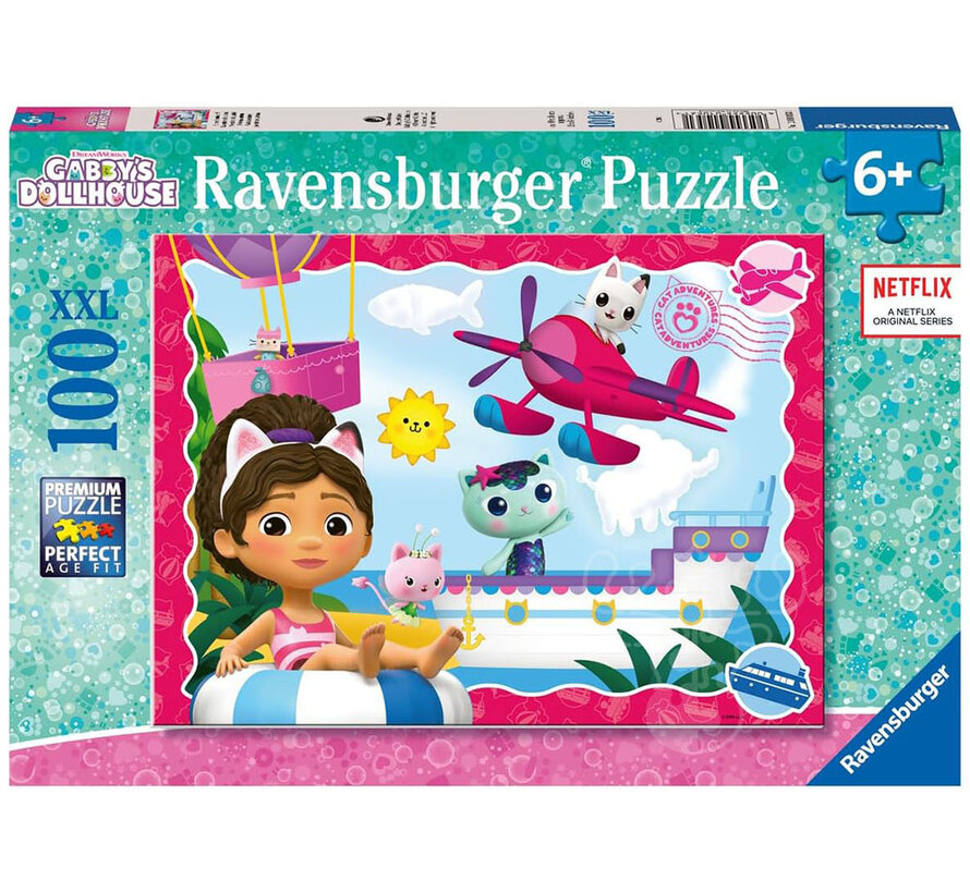 Ravensburger Gabby's Dollhouse Puzzle 100pcs XXL