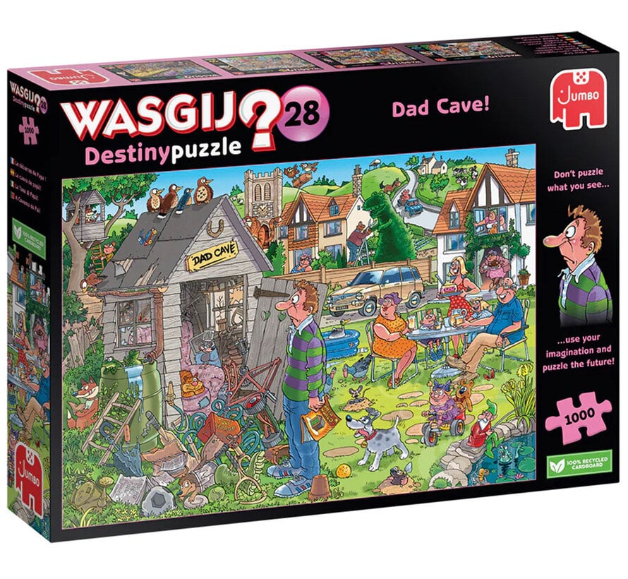 Jumbo Wasgij Destiny 28 Dad Cave! Puzzle 1000pcs