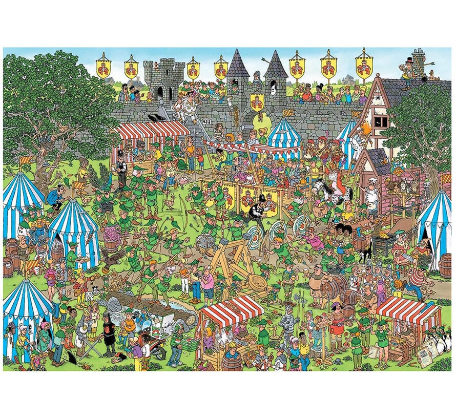 Jumbo Jan van Haasteren - Robin Hood Festival Puzzle 1500pcs