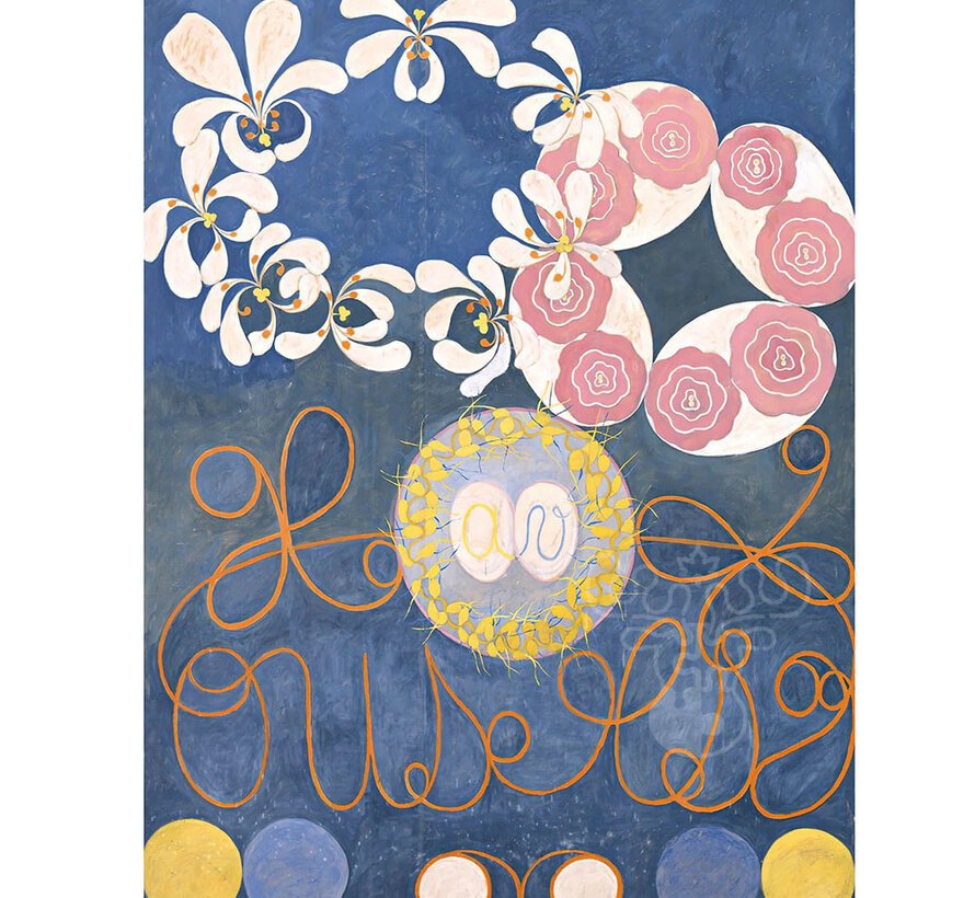 Pomegranate Hilma af Klint Double-Sided Puzzle 2 x 120pcs