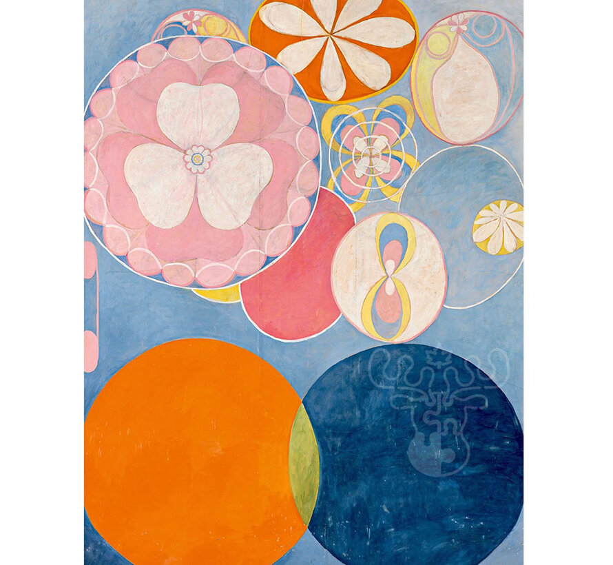 Pomegranate Hilma af Klint Double-Sided Puzzle 2 x 120pcs
