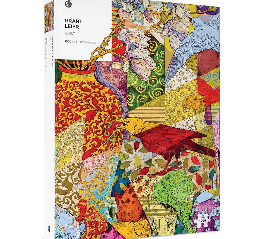 Pomegranate Leier, Grant: Quilt Puzzle 1000pcs